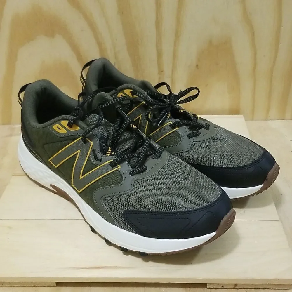 New Balance Men's Trail Running  Green / Black - White BRAND NEW SZ-14